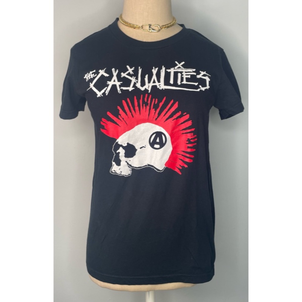 America Apparel “The Casualties” T-Shirt. Size Large